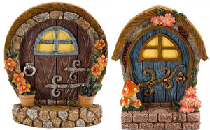 Two Fairy & Elf Doors - Entrance Door - Elveden Elvedon Doorways
