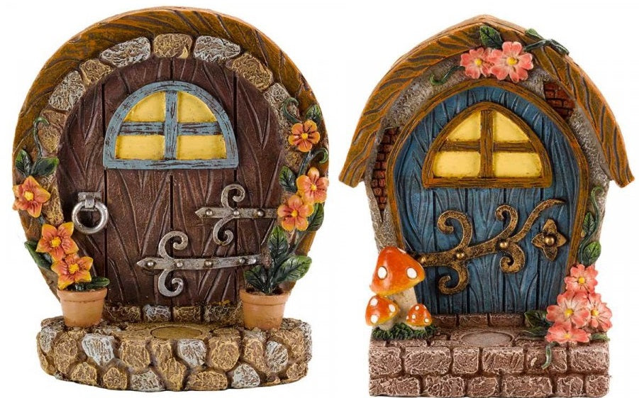 Two Fairy & Elf Doors - Entrance Door - Elveden Elvedon Doorways