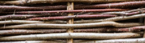 1.2m x 0.6m Hazel Hurdle Kit - Make your own hazel hurdle - fresh cut Rods & Sails 4ft x 2ft