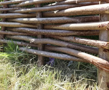 Load image into Gallery viewer, DIY Hazel Hurdle Kit. Includes 10 x 120cm poles and 50cm pointed sails (posts) Make your own hurdle
