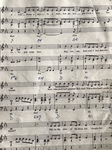 10cc The Dean and I - Music and words sheet music.