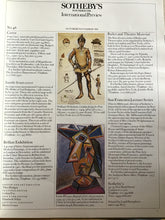 Load image into Gallery viewer, Sotheby’s International Preview October November 1984
