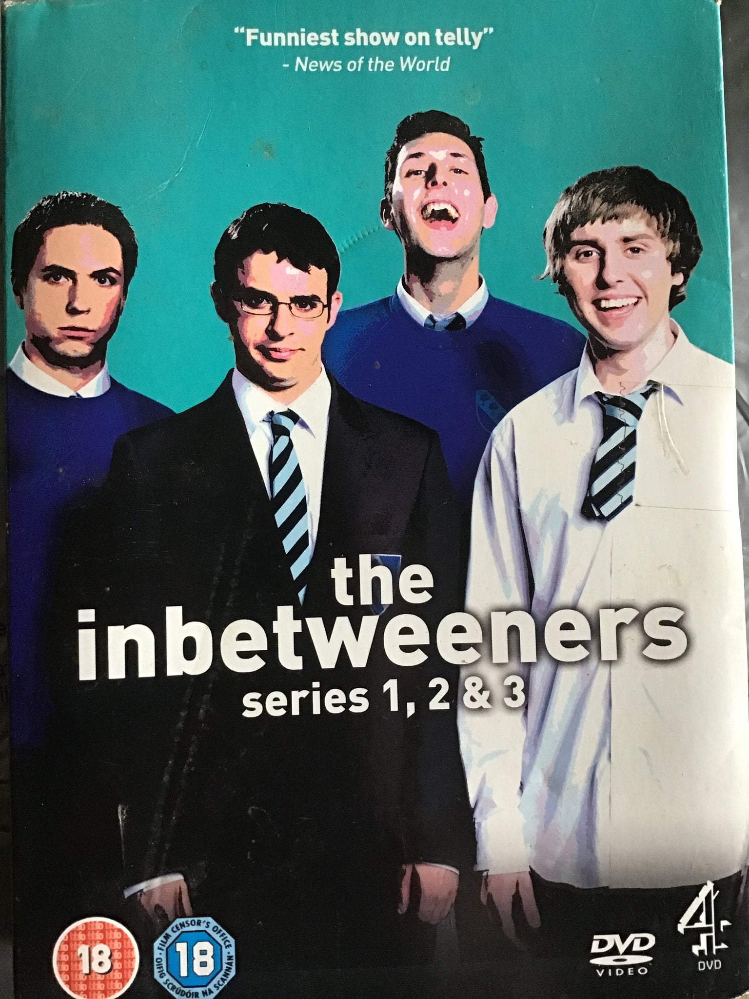 The Inbetweeners Series 1, 2 and 3 DVDs – RoverUK.co.uk