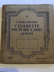 Navy At Work - Churchmanâ€™s Cigarette Picture-card album Complete 48 cards