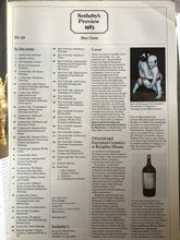Load image into Gallery viewer, Sotheby’s Preview May June 1983 No.30
