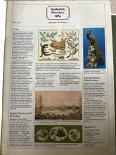 Load image into Gallery viewer, Sotheby’s Preview January February 1984 No. 37
