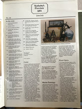 Load image into Gallery viewer, Sotheby’s Preview June July 1982 No.20
