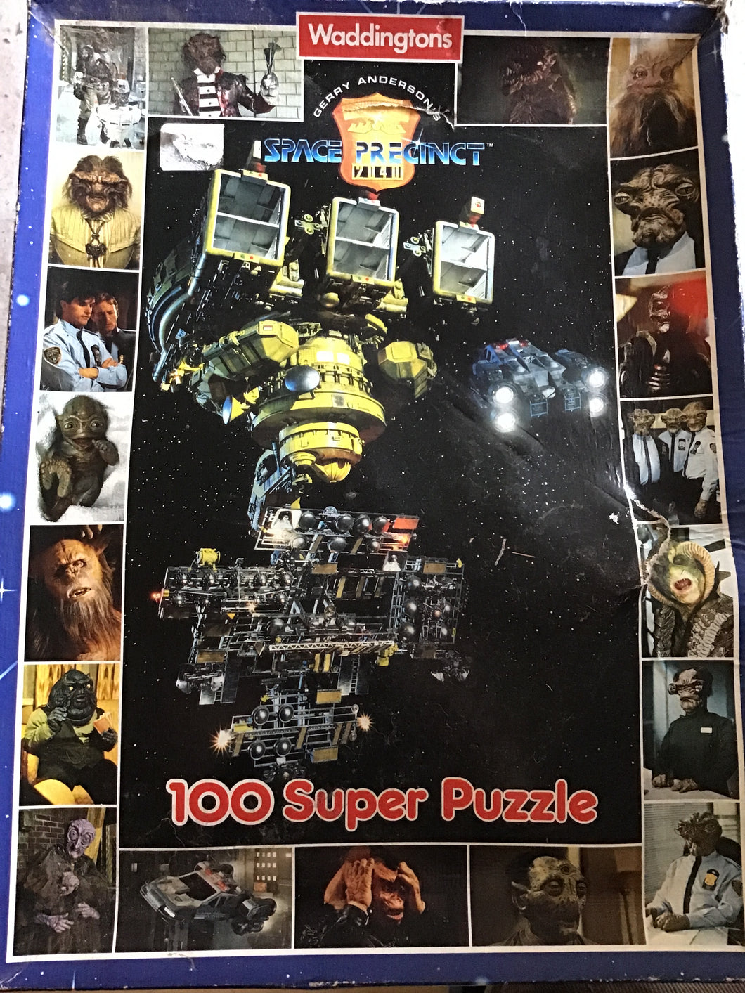 Gerry Anderson space precinct 2040 100 piece super puzzle Large Pieces