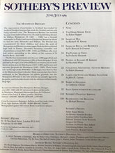Load image into Gallery viewer, Sotheby’s Preview June July 1989
