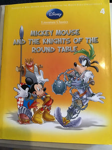 Disney Literature Classics  MICKEY MOUSE  AND THE KNIGHTS OF THE  ROUND TABLE