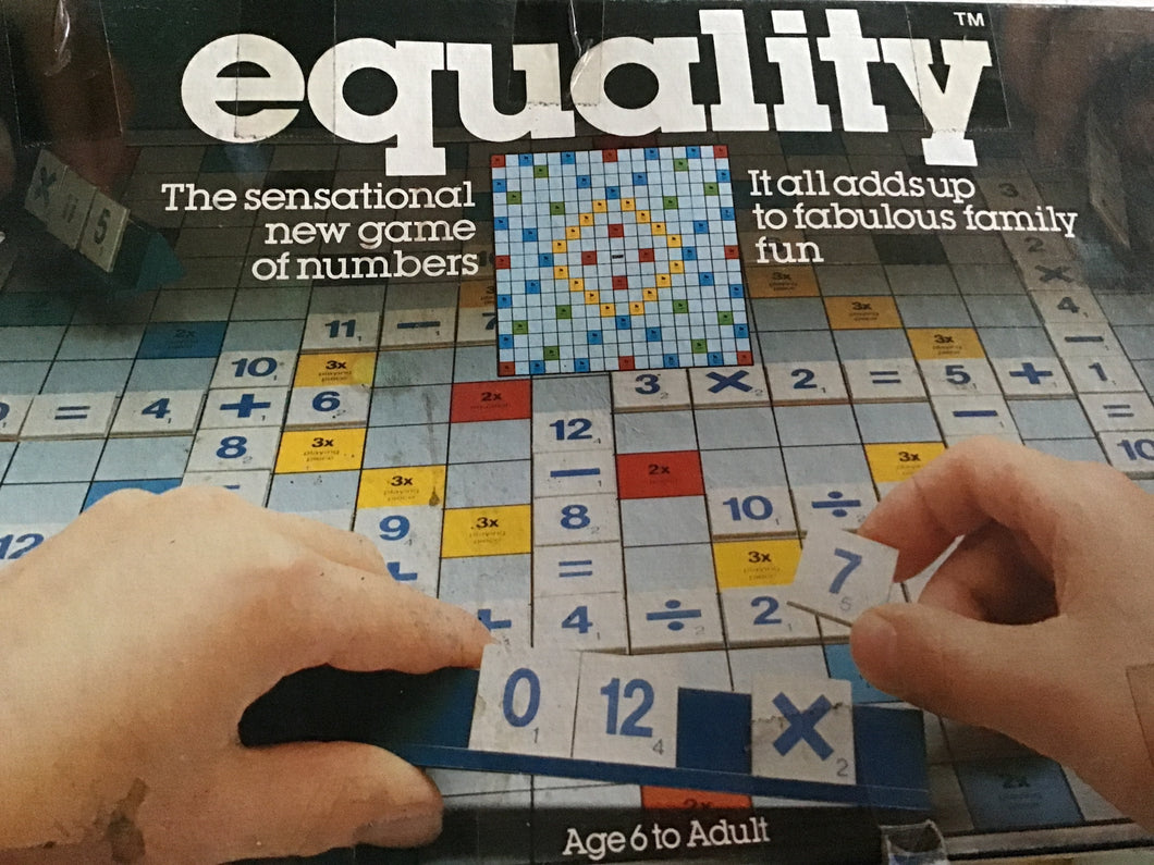 Equality board game by Peter Pan Playthings England. C1970