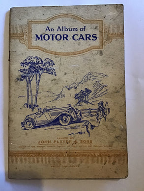 An Album of Motor cars - issued by John Player Empty (no cards)