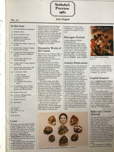 Load image into Gallery viewer, Sotheby’s Preview July August 1982 No. 21
