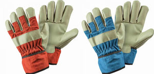 Briers Kids Junior Riggers Ages 4-7 and 8-12 Gloves for Children. Heavy Duty Gloves Safety Gloves