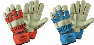 Briers Kids Junior Riggers Ages 4-7 and 8-12 Gloves for Children. Heavy Duty Gloves Safety Gloves