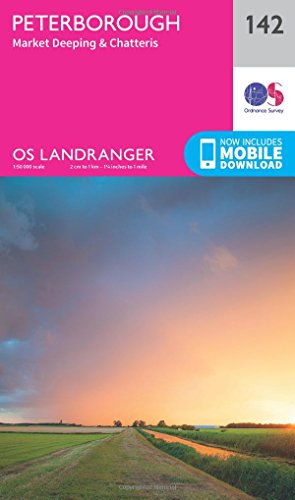 Ordnance Survey Map Of Peterborough : Sheet 142 [Paperback] Ordnance Survey Map Of Peterborough