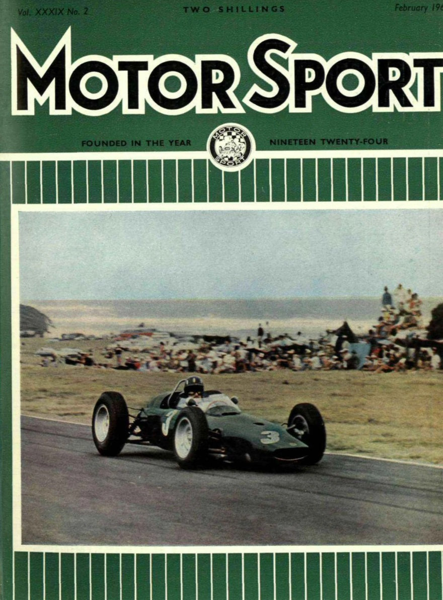 Motor Sport February 1963 [Paperback] Motor Sport