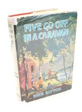 Load image into Gallery viewer, Five Go Off in a Caravan ... Illustrated by Eileen Soper [Unknown Binding] Enid Blyton
