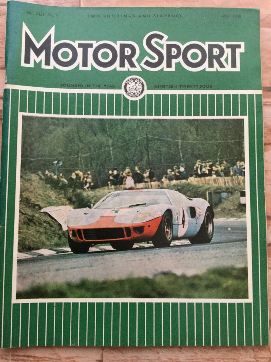 Motor Sport Magazine May 1968 Vol. 44 no. 5 [Paperback] Motor Sport