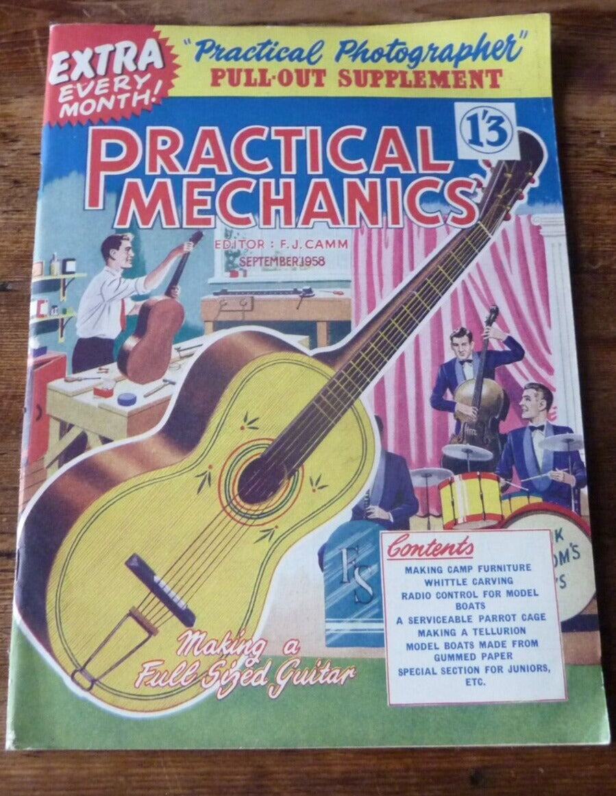 Practical Mechanics vol XXV (25) No. 295 - September 1958 [Paperback] Camm, F J (editor)