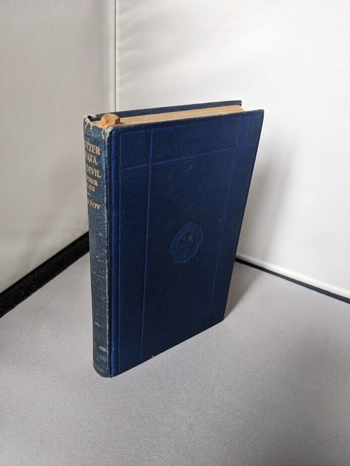 The Kreutzer Sonata, The Devil, and Other Tales. World's Classics no.266 - Hardcover