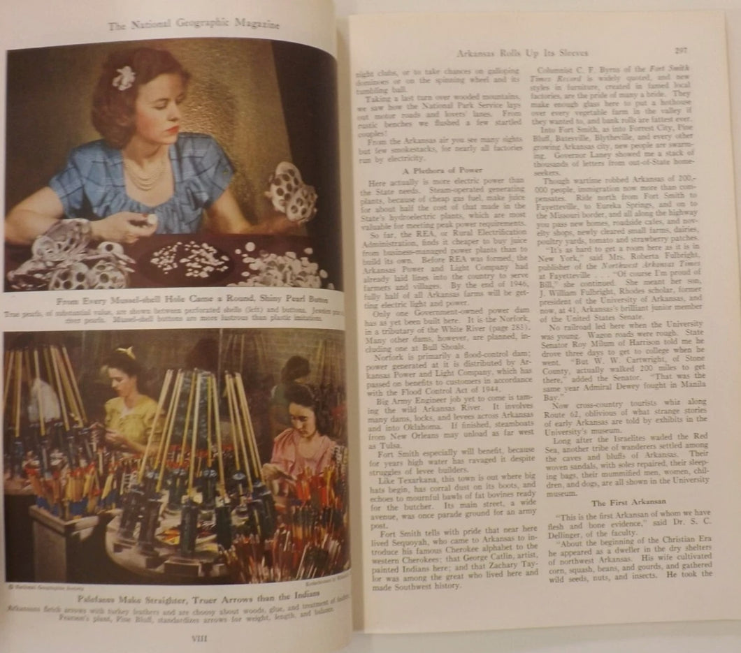 National Geographic Magazine 1946 [Unknown Binding] September