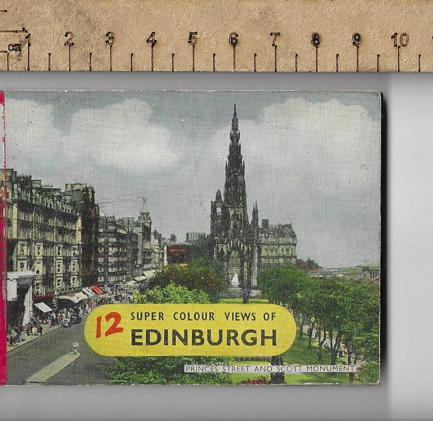12 Super Colour, Views of Edinburgh, Dennis Productions.