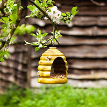 Load image into Gallery viewer, Beehive Feeder - Bird - Animal Feeder - Bird seed feeder - Fly through

