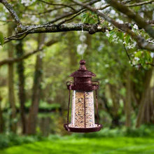 Load image into Gallery viewer, Lighthouse Seed Feeder - Copper effect - Bird Feeder - Animal Feeder
