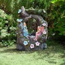 Load image into Gallery viewer, Fairy Rainfall - Elvedon Fountains - Solar Powered Water Feature 42 x 31 x 24cm
