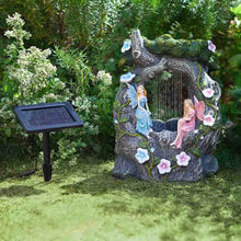 Load image into Gallery viewer, Fairy Rainfall - Elvedon Fountains - Solar Powered Water Feature 42 x 31 x 24cm
