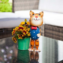 Load image into Gallery viewer, Cat Plant Pot - Pot-Pets colourful plant pot

