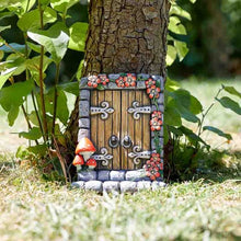 Load image into Gallery viewer, 2x Whimsy Gates - Fairy Doors  - Elveden/Elvedon Doorways - Elf, Pixie, Fairy Door Two Pack
