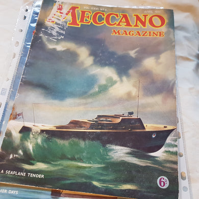 Meccano magazine April 1941 vol xx VI number for