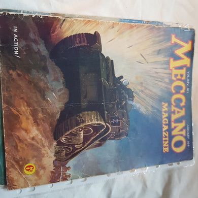 Meccano magazine January 1941 vol XXV I number one