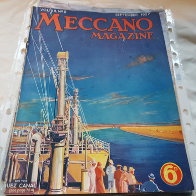 Meccano magazine September 1927 vol XII number 9