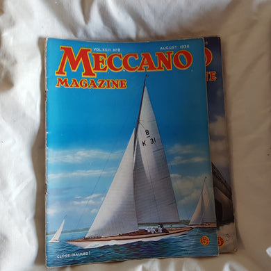 Meccano magazine August 1938 vol x xii i number 8