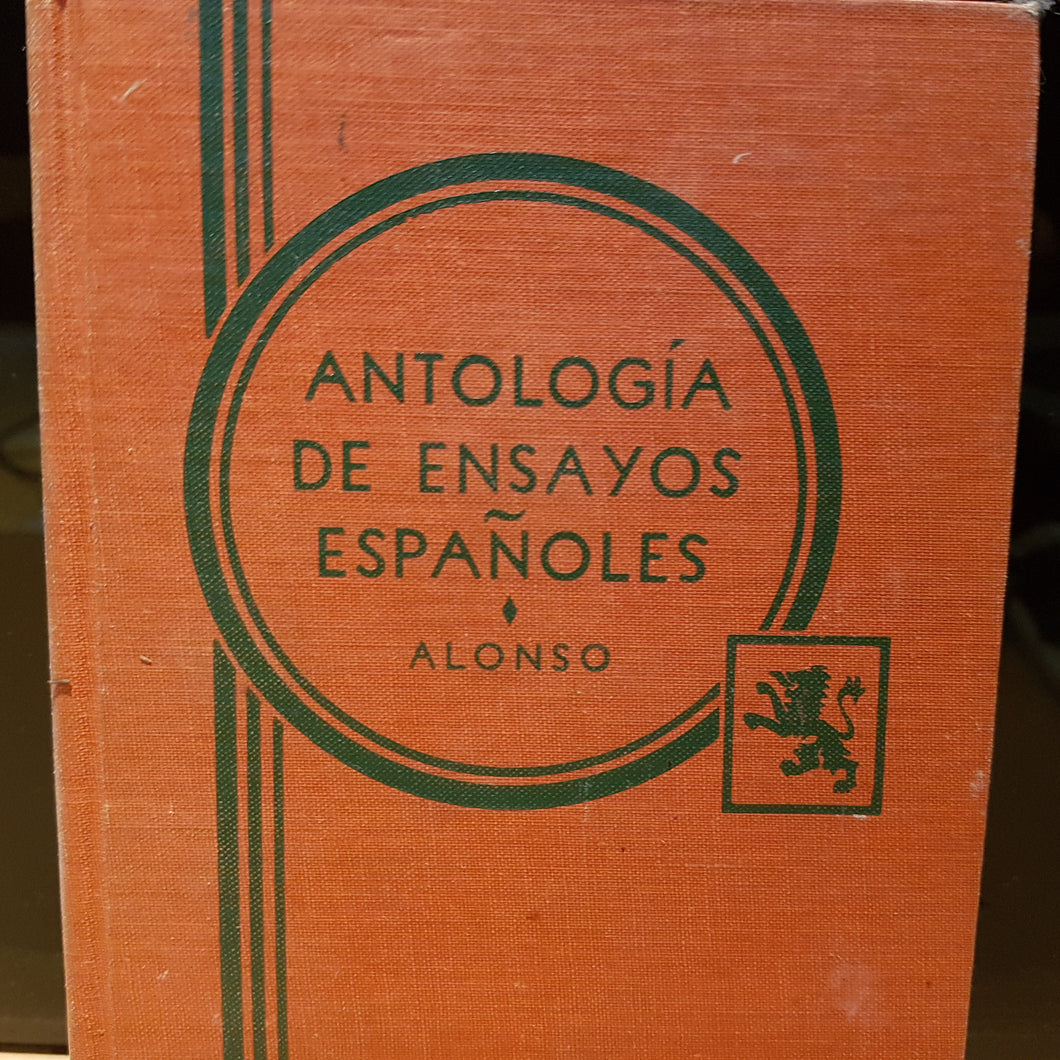 Antolgia de Ensayos Espanoles (Heath's Modern Language Series) Hardcover Spanish edition