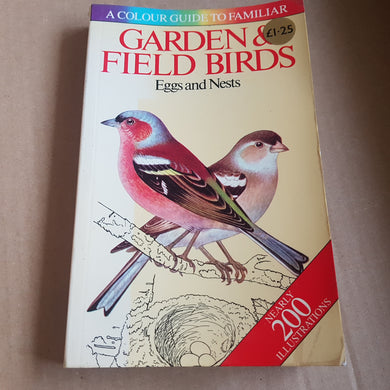 Garden and Field Birds, Eggs and Nests. Jiří Felix. Paperback 1985
