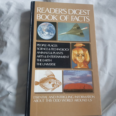 Reader's Digest Book of Facts. Hardcover. 1987