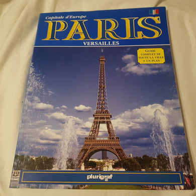 Paris Tourism Brochure. Capitals D'Europe Paris. Paperback. Plurigraf