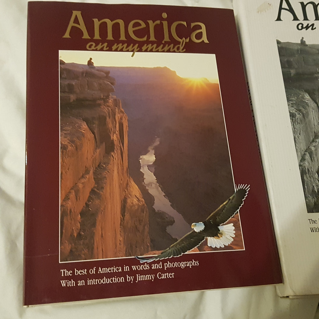 America on my mind. Hardcover. Introduction by Jimmy Carter.