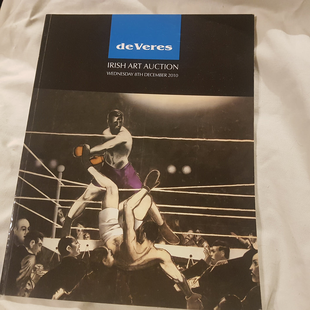 DeVeres Irish Art Auction.  Wednesday 8th December 2010. Paperback. Catalogue.