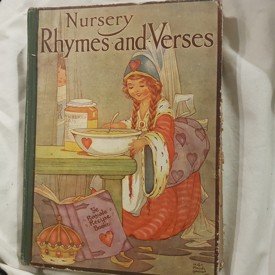 Nursery Rhymes and Verses. Hardcover. Ward Lock. Marsh Lambert.