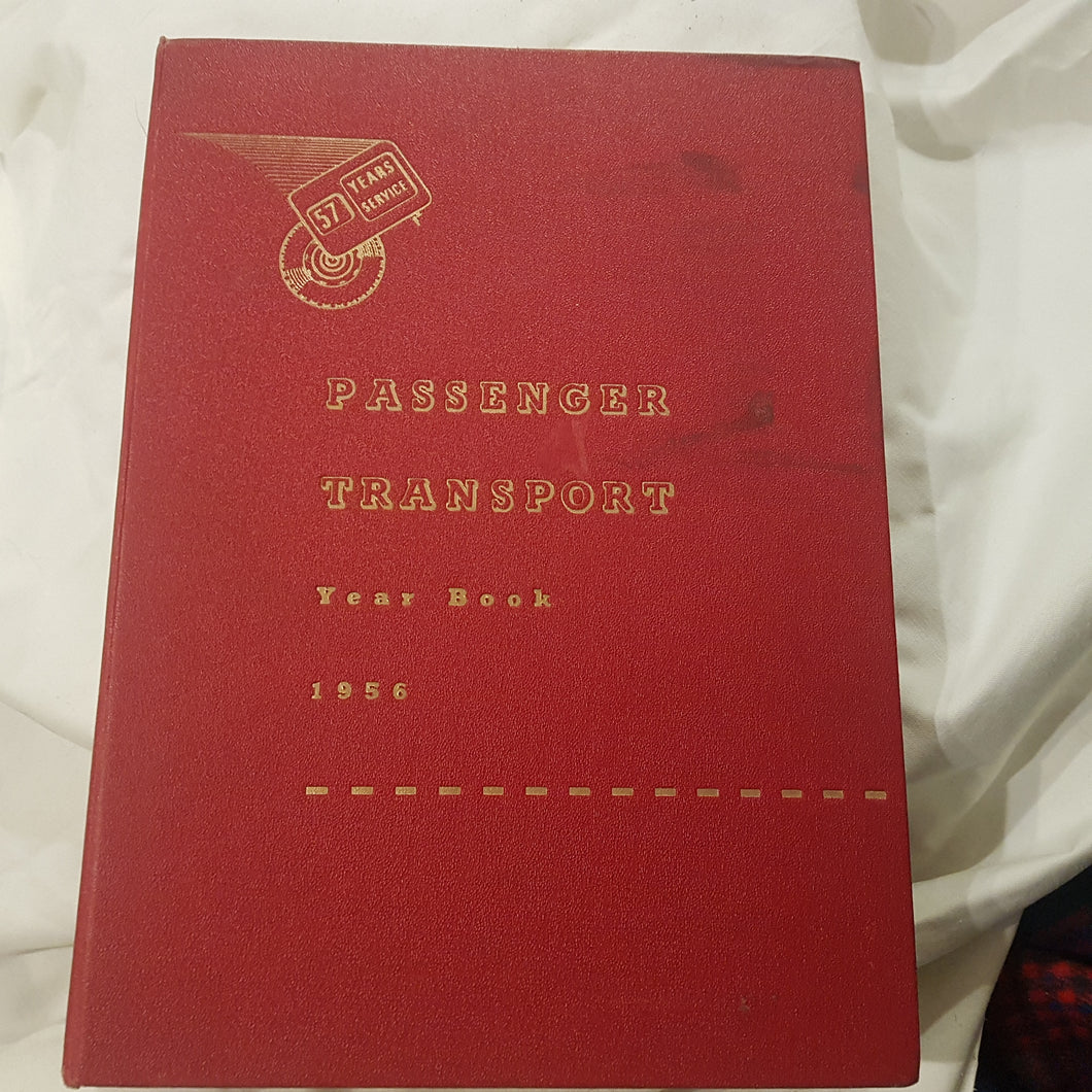 Passenger Transport Year Book 1956. Hardcover. Very good Condition.