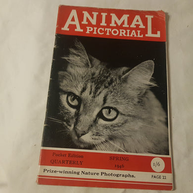 Animal pictorial. Spring 1946. Paperback.