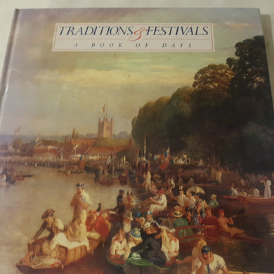 Traditions & Festivals a book of days. Hardcover. Diary.