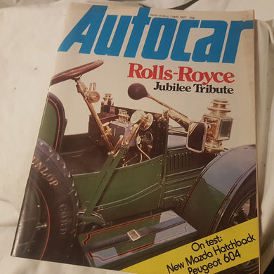 AUTOCAR. 7 MAY 1977. Magazine. Paperback.