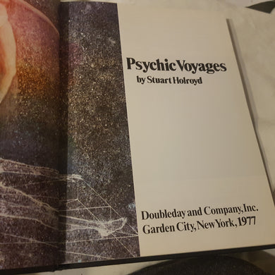 Psychic voyages hardcover Stuart Holroyd. 1977