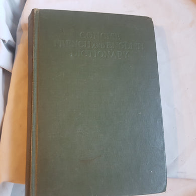 Harrap's concise French and English dictionary Hardcover. Harrap. 1964